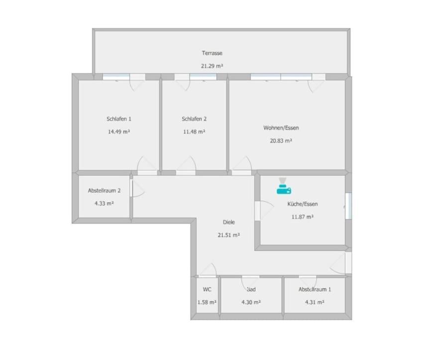 Ferienwohnung Wohnglueck Seifferer Ravensburg Exterior foto